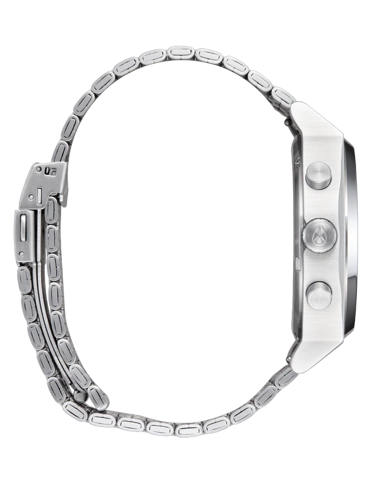 NIXON TIME TELLER CHRONO CHROME BLACK CHROME SUNRAY
