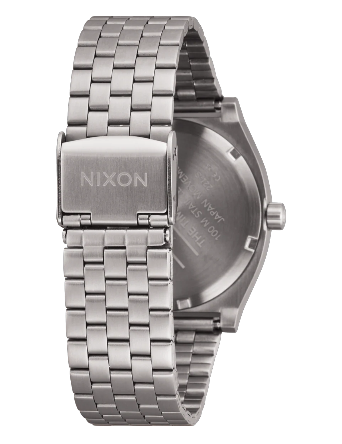 NIXON TIME TELLER LIGHT GUNMETAL DUSTY BLUE