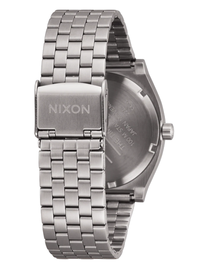 NIXON TIME TELLER LIGHT GUNMETAL DUSTY BLUE