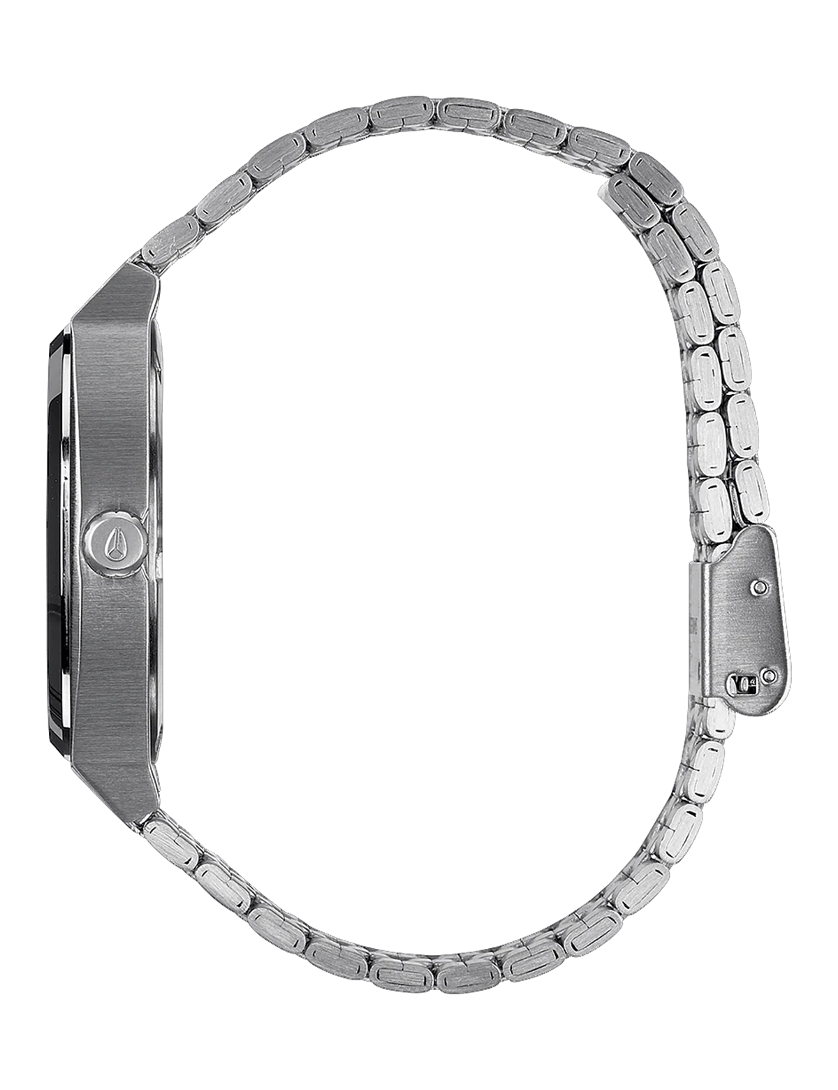 NIXON TIME TELLER SILVER BLACK