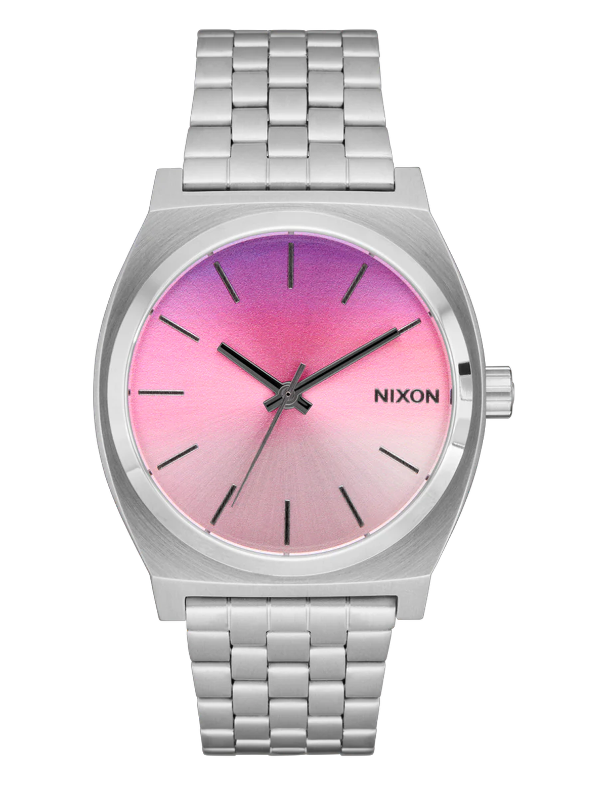 NIXON TIME TELLER SILVER DAWN