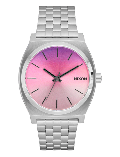 NIXON TIME TELLER SILVER DAWN