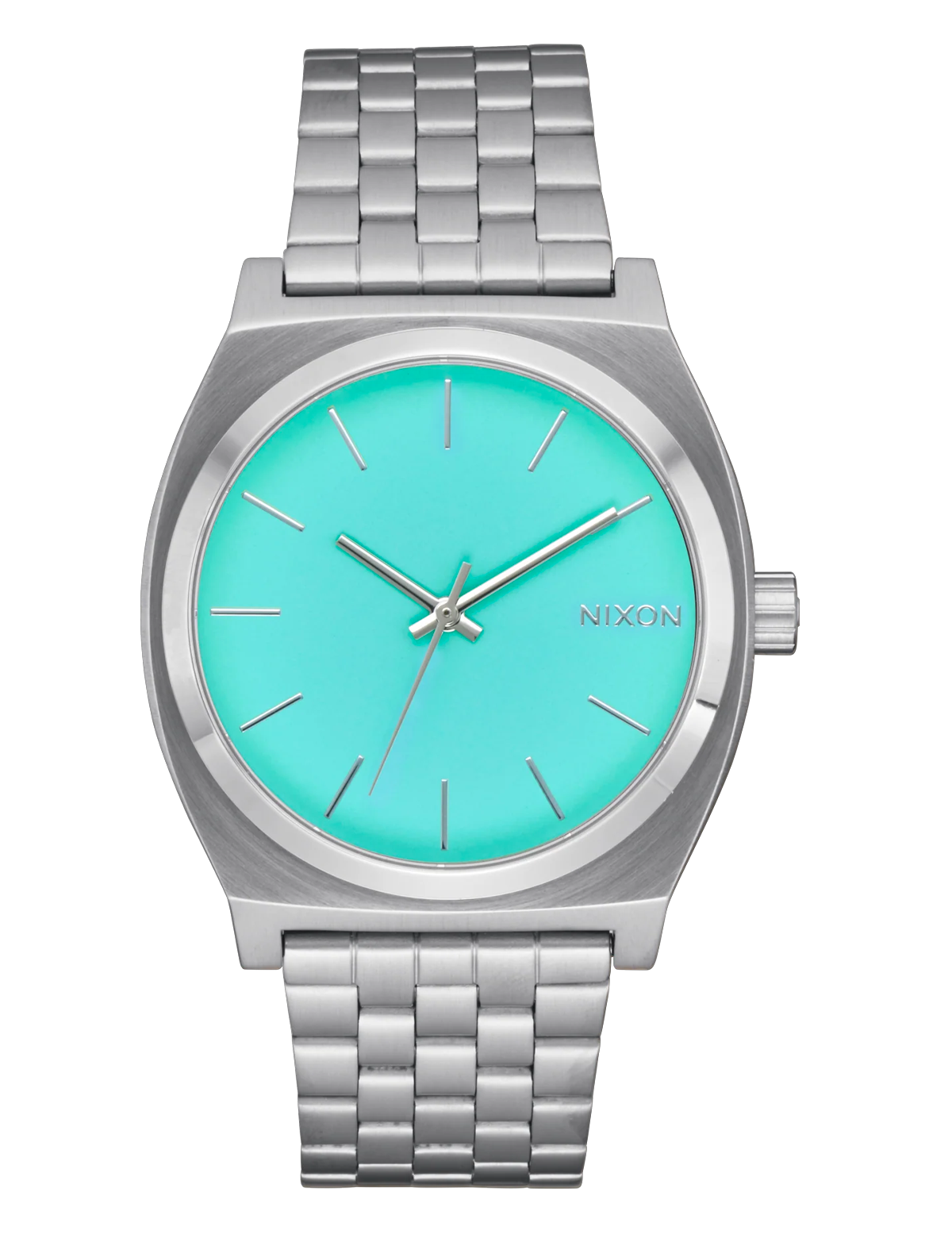 NIXON TIME TELLER SILVER TURQUOISE