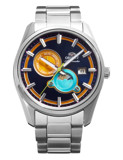 ORIENT STRETTO SUN & MOON 41.5MM RA-AK0316L30B