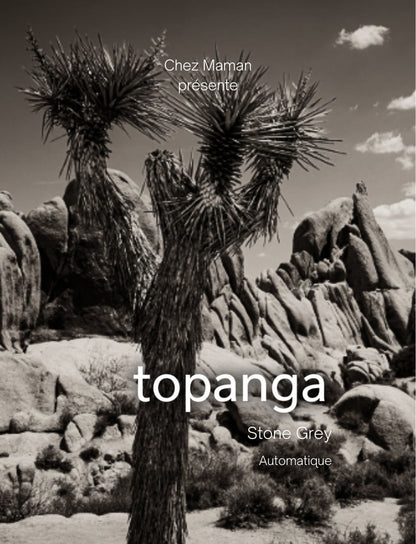 CHEZ MAMAN TOPANGA STONE GRAY