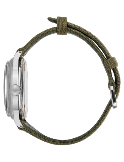 PRAESIDUS A-11 TYPE 44 32MM PATINA GREEN CANVAS