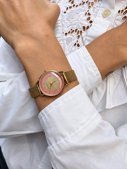CHEZ MAMAN LA BILLIE ROYAL GOLD PINK