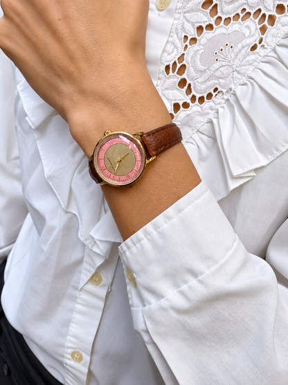 CHEZ MAMAN LA BILLIE ROYAL GOLD PINK