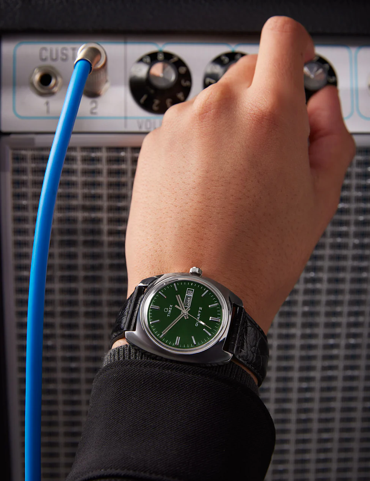 Q TIMEX 1978 DAY DATE TW2W447