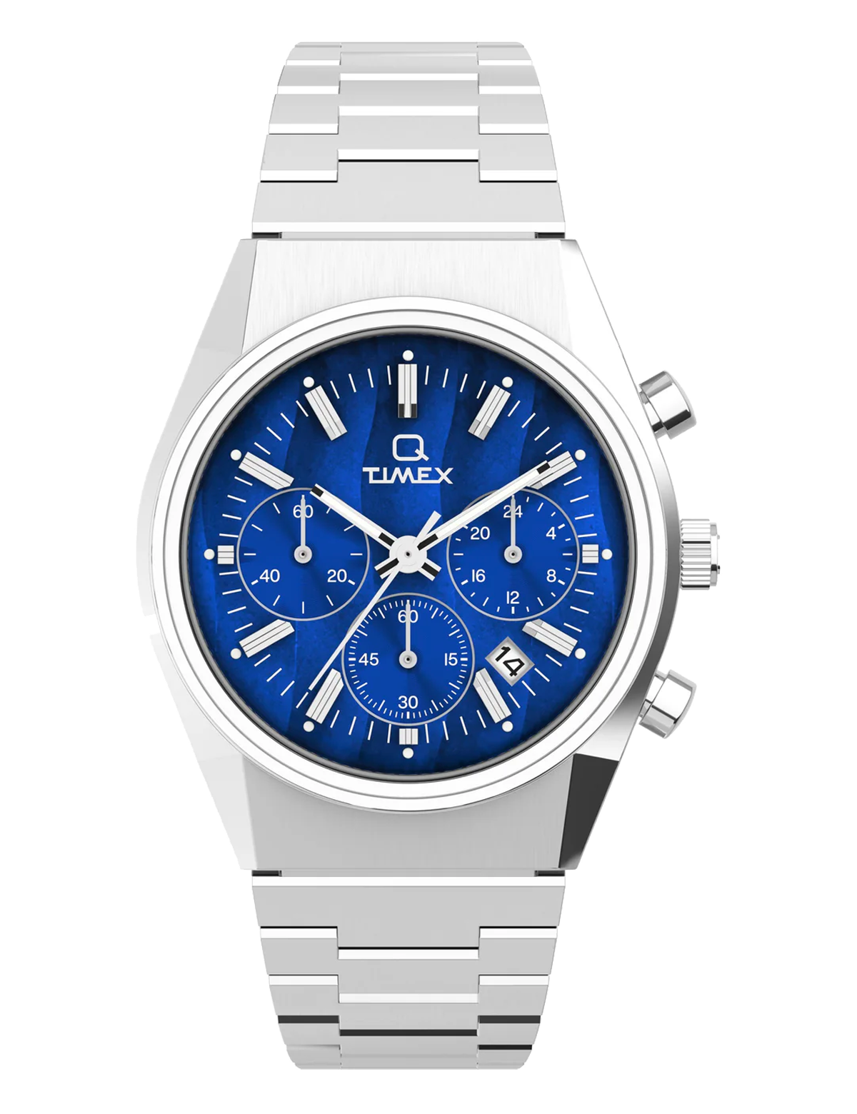 Q TIMEX FALCON EYE CHRONOGRAPH