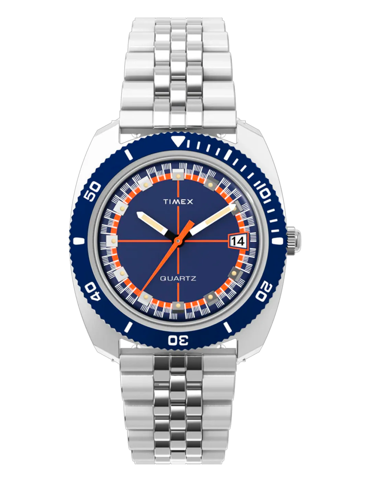 Q TIMEX REISSUE 1971 VELOCITY 36MM TW2Y444
