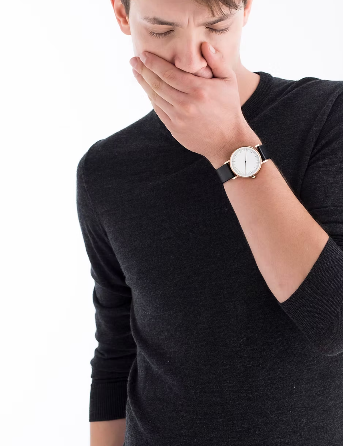 SIMPL WATCH ONE COLLECTION  OCHRE BLACK