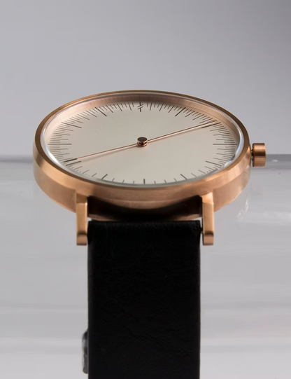 SIMPL WATCH ONE COLLECTION  OCHRE BLACK