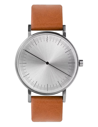 SIMPL WATCH ONE COLLECTION  SILVER TAN