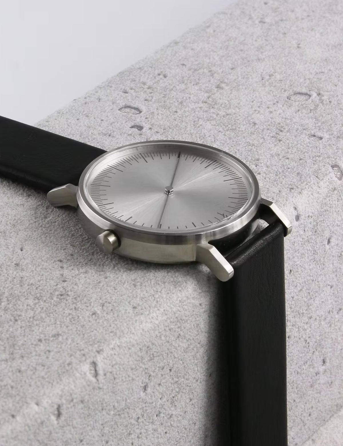 SIMPL WATCH ONE COLLECTION SILVER BLACK