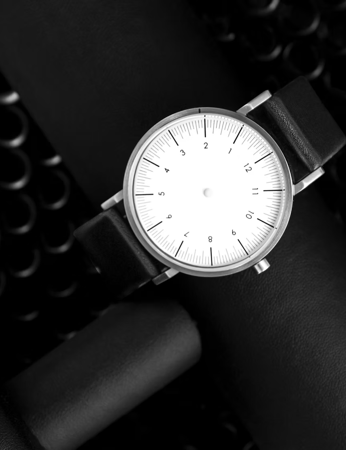 SIMPL WATCH REVERSE COLLECTION - MISTY BLACK