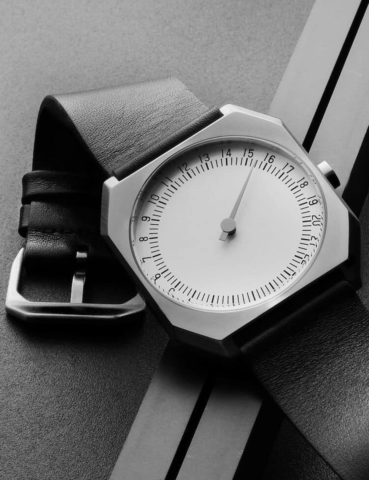 SLOW JO 05 SILVER SILVER BLACK LEATHER