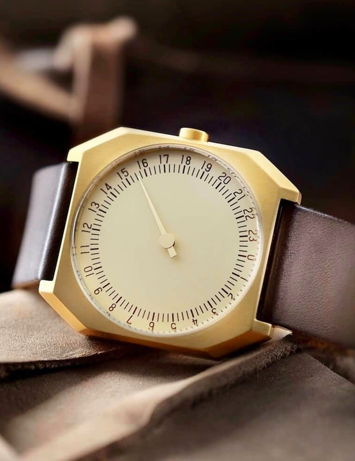 SLOW JO 18 GOLD GOLD DK BROWN