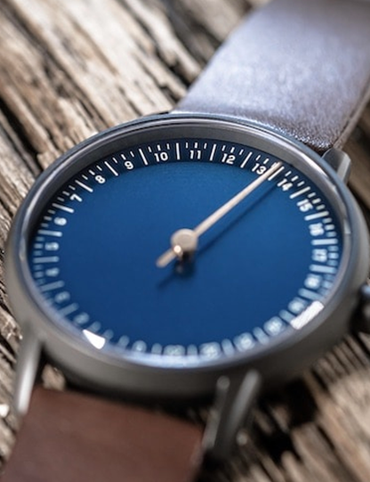 SLOW ROUND 03 ANTHRACITE BLUE BROWN
