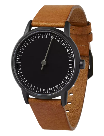 SLOW ROUND 07 BLACK BROWN