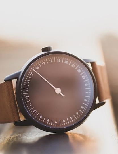 SLOW ROUND 07 BLACK BROWN