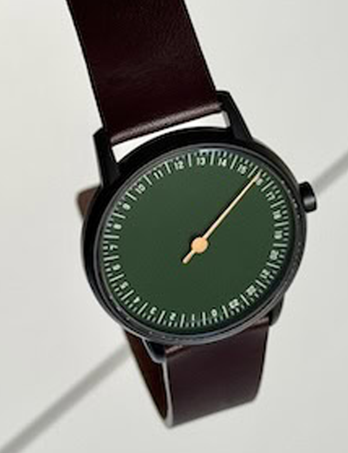 SLOW ROUND 22 ANTHRACITE GREEN DARK BROWN