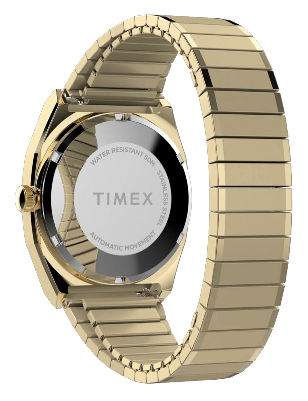 TIMEX AUTOMATIC 1983 E-LINE REISSUE 34MM GOLD TW2Y072