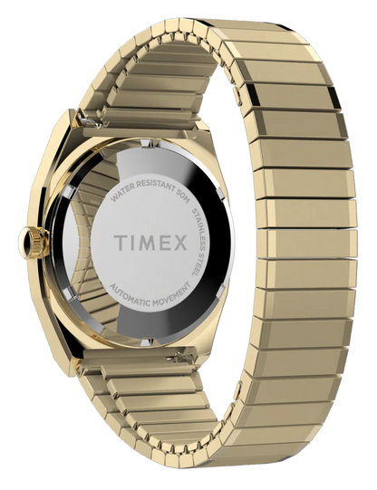 TIMEX AUTOMATIC 1983 E-LINE REISSUE 34MM GOLD TW2Y072
