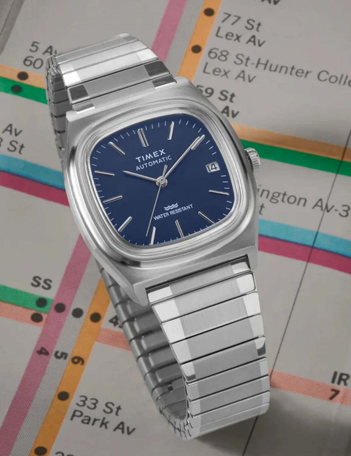 TIMEX AUTOMATIC 1983 E-LINE REISSUE 34MM TW2Y074