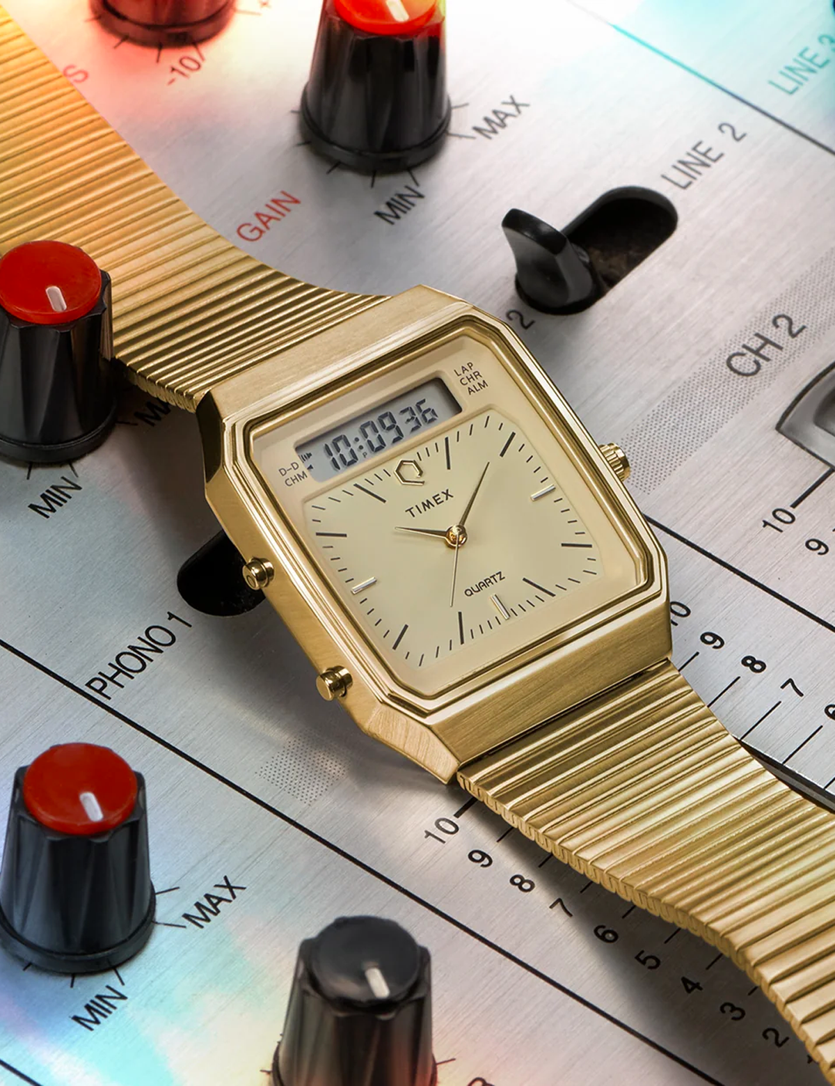 TIMEX Q ANA-DIGI GOLD Reissue 1982 TW2Y060
