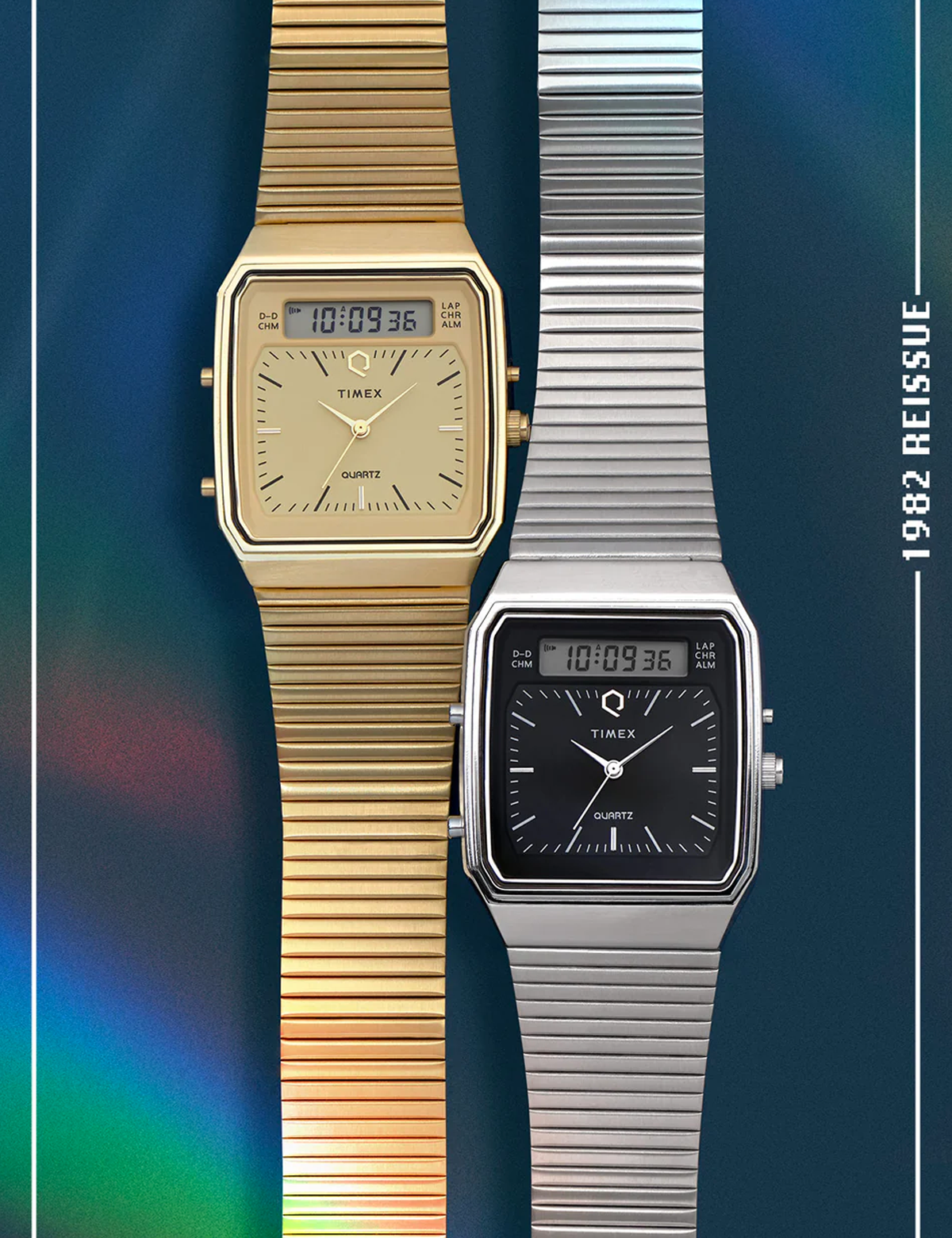 TIMEX Q ANA-DIGI GOLD Reissue 1982 TW2Y060