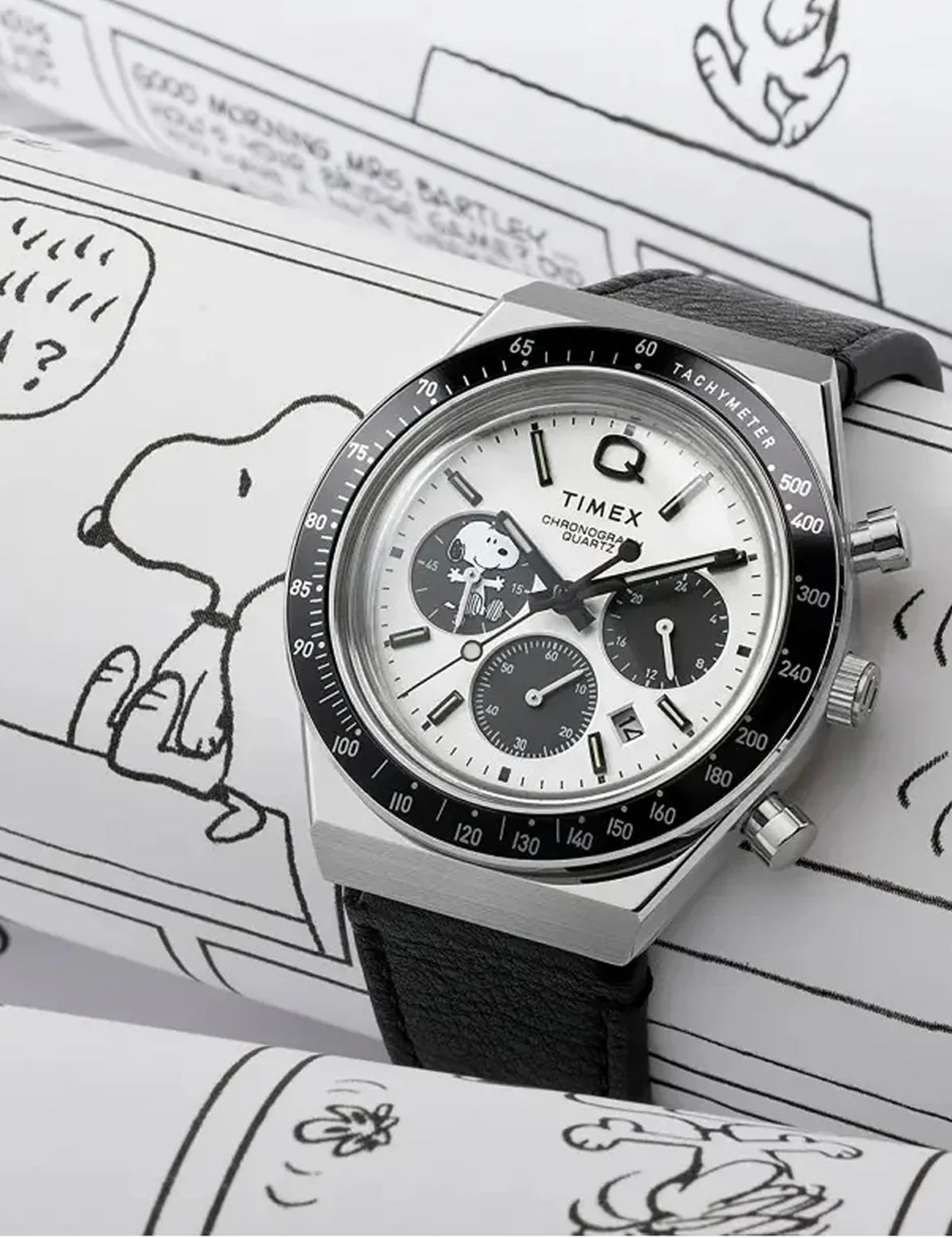 TIMEX Q CHRONOGRAPH PEANUTS SNOOPY TW2W689