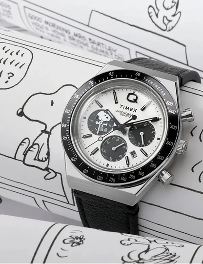 TIMEX Q CHRONOGRAPH PEANUTS SNOOPY TW2W689