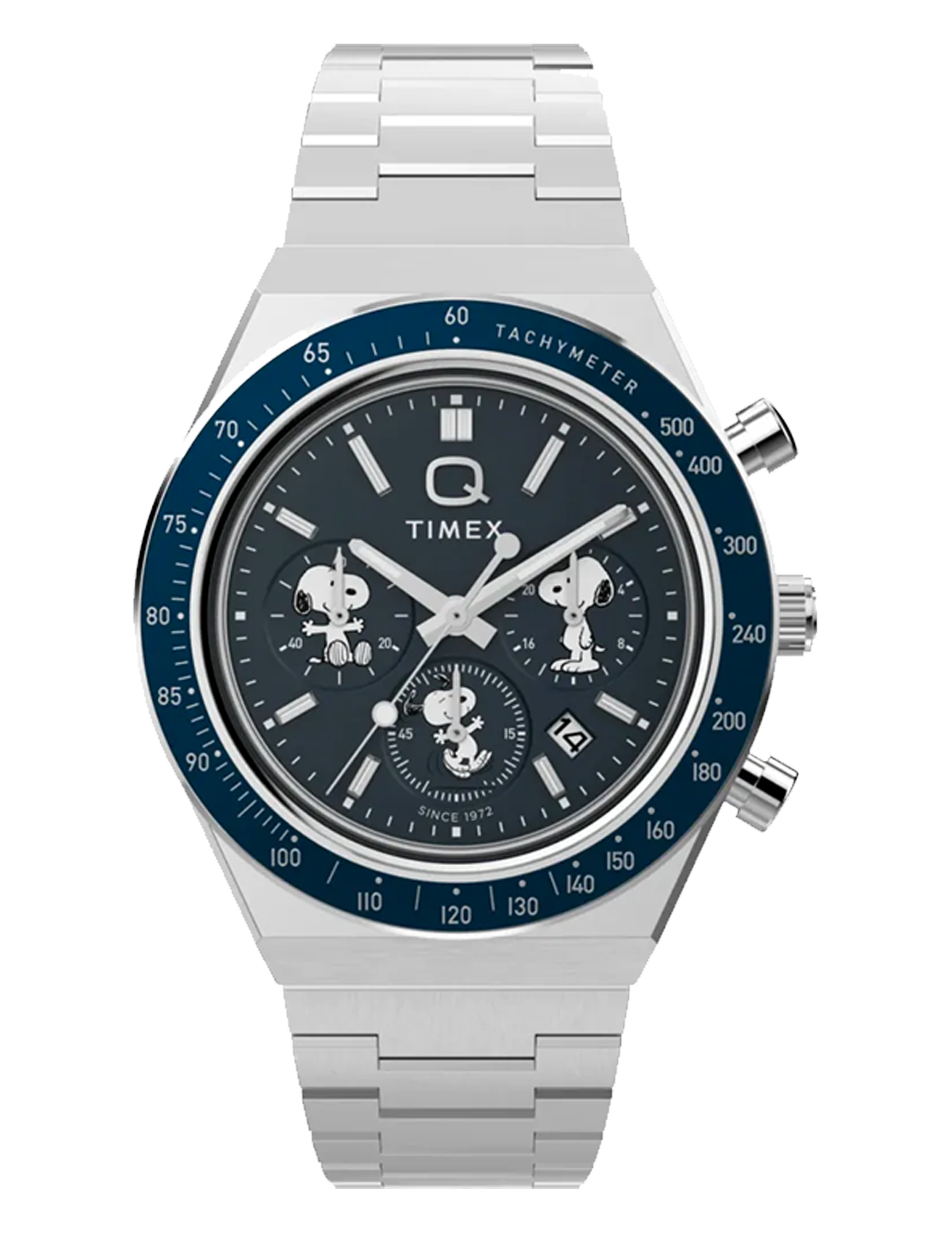 TIMEX Q CHRONOGRAPH PEANUTS SNOOPY TW2Y453