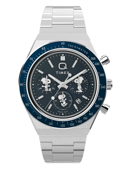 TIMEX Q CHRONOGRAPH PEANUTS SNOOPY TW2Y453