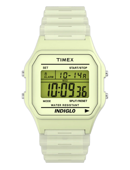 TIMEX T80 GLOW IN THE DARK