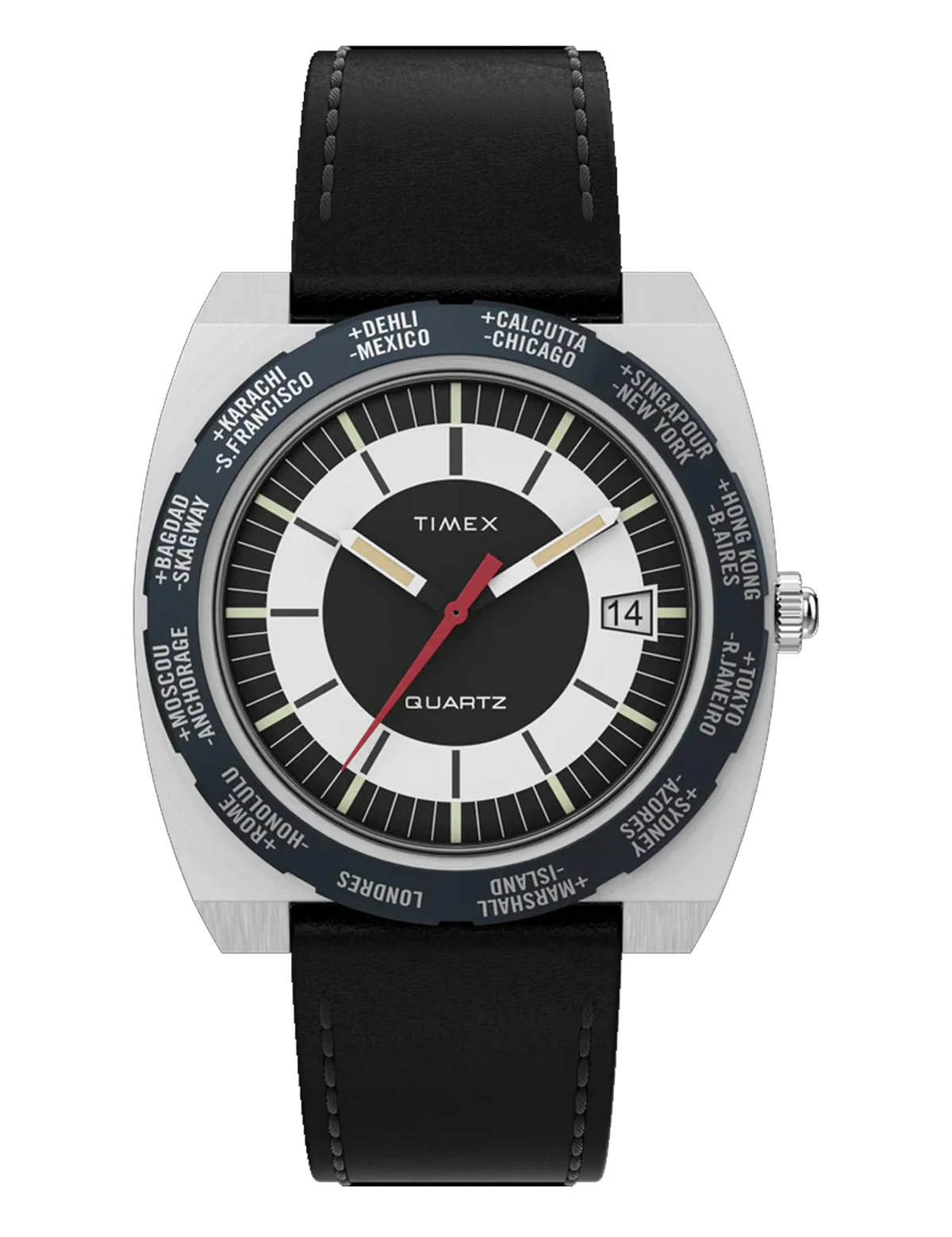 TIMEX WORLD TIME REISSUE 39MM TW2V695