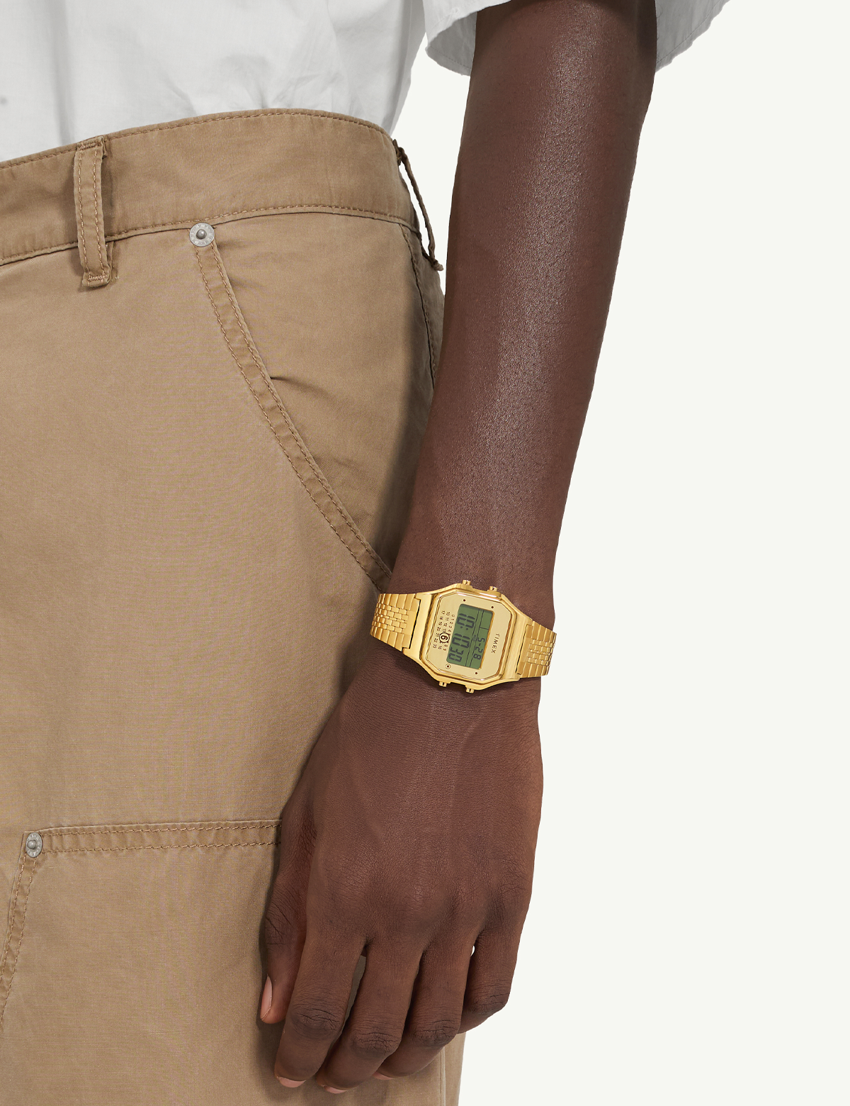 TIMEX X MM6 MAISON MARGIELA WATCH SET GOLD