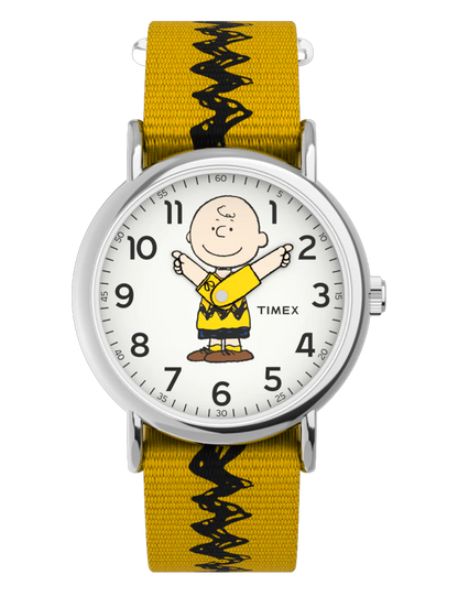 TIMEX X PEANUTS CHARLIE BROWN TW2R411