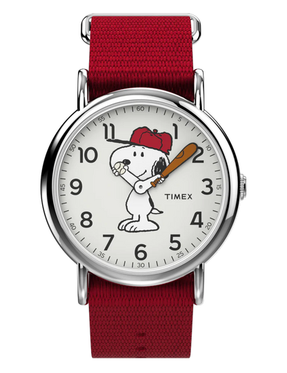 TIMEX X PEANUTS WEEKENDER BASEBALL TW2R414