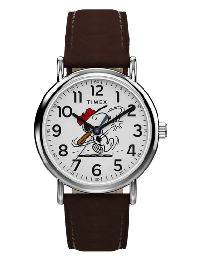 TIMEX X PEANUTS WEEKENDER BASEBALL TW2Y515