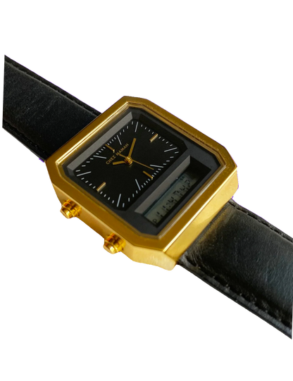 CHEZ MAMAN LA TWIN GOLD BLACK