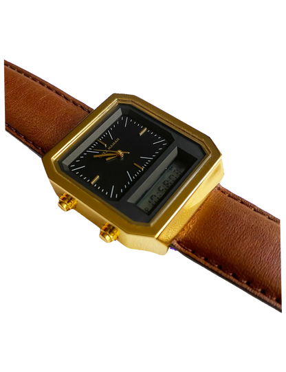 CHEZ MAMAN LA TWIN GOLD BLACK