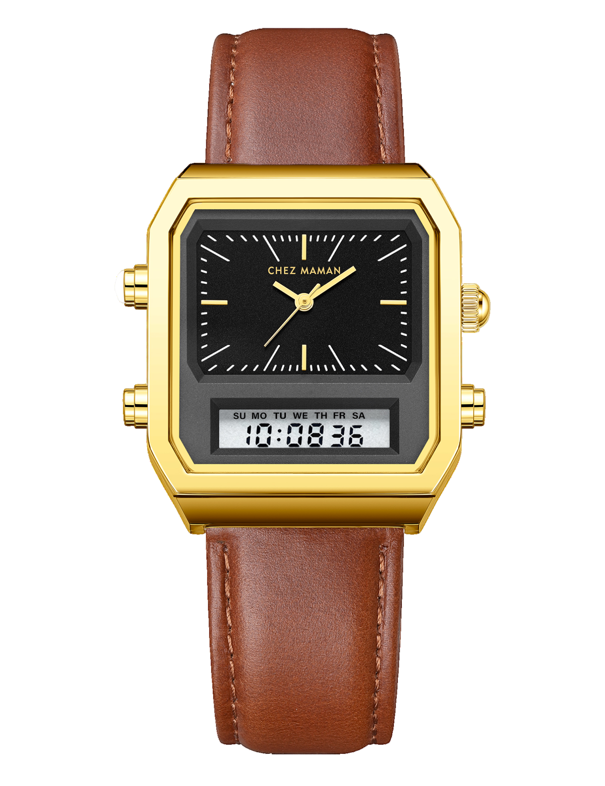 CHEZ MAMAN LA TWIN GOLD BLACK