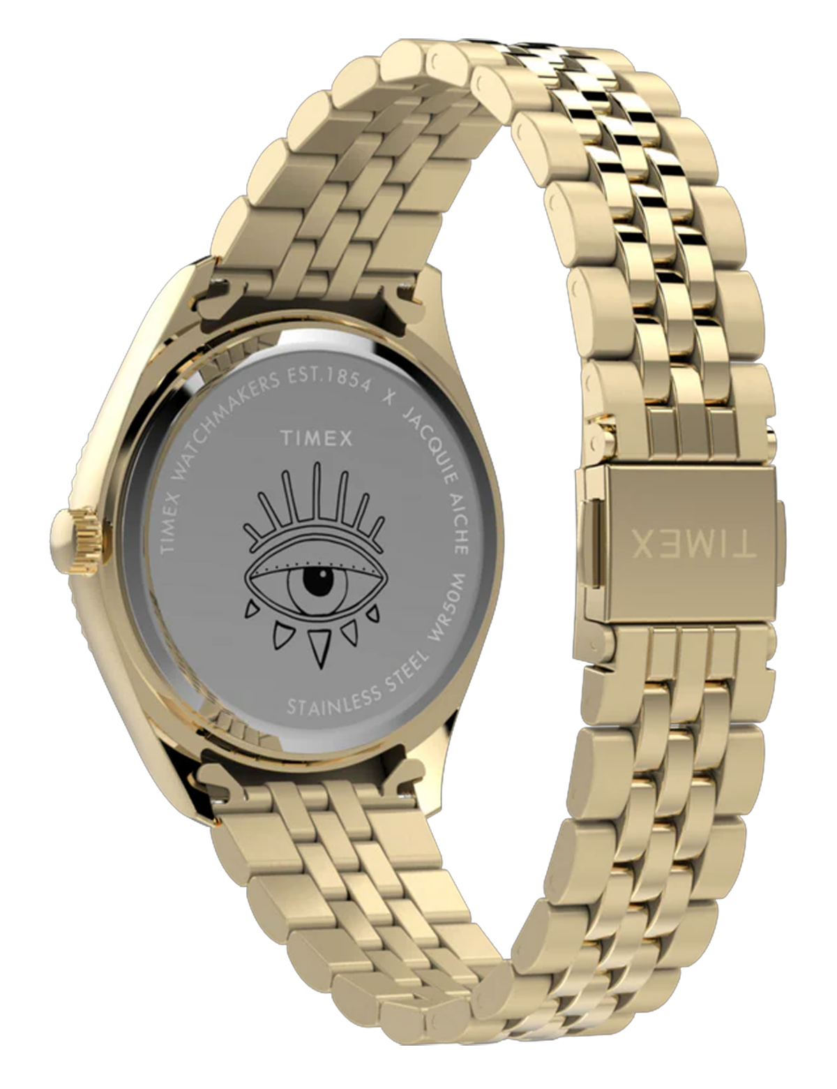Timex x Jacquie Aiche 36mm Stainless Steel Bracelet Watch
