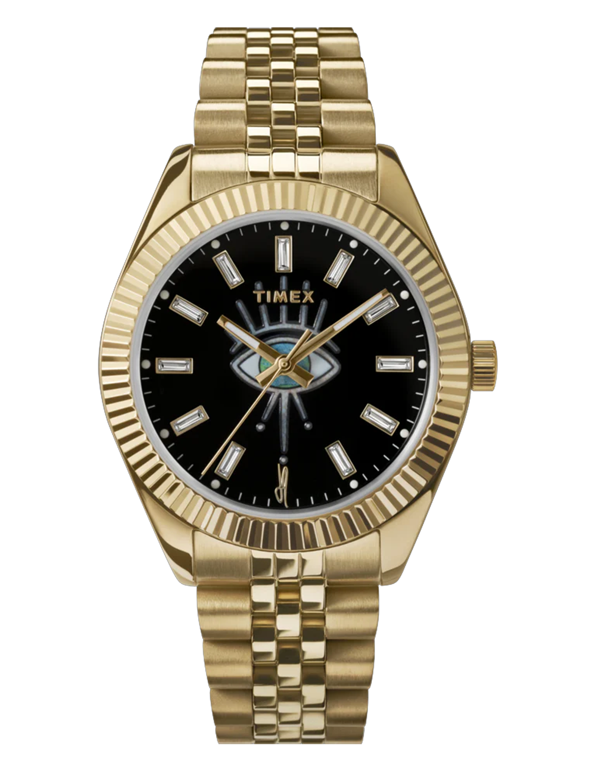 Timex x Jacquie Aiche 36mm Stainless Steel Bracelet Watch