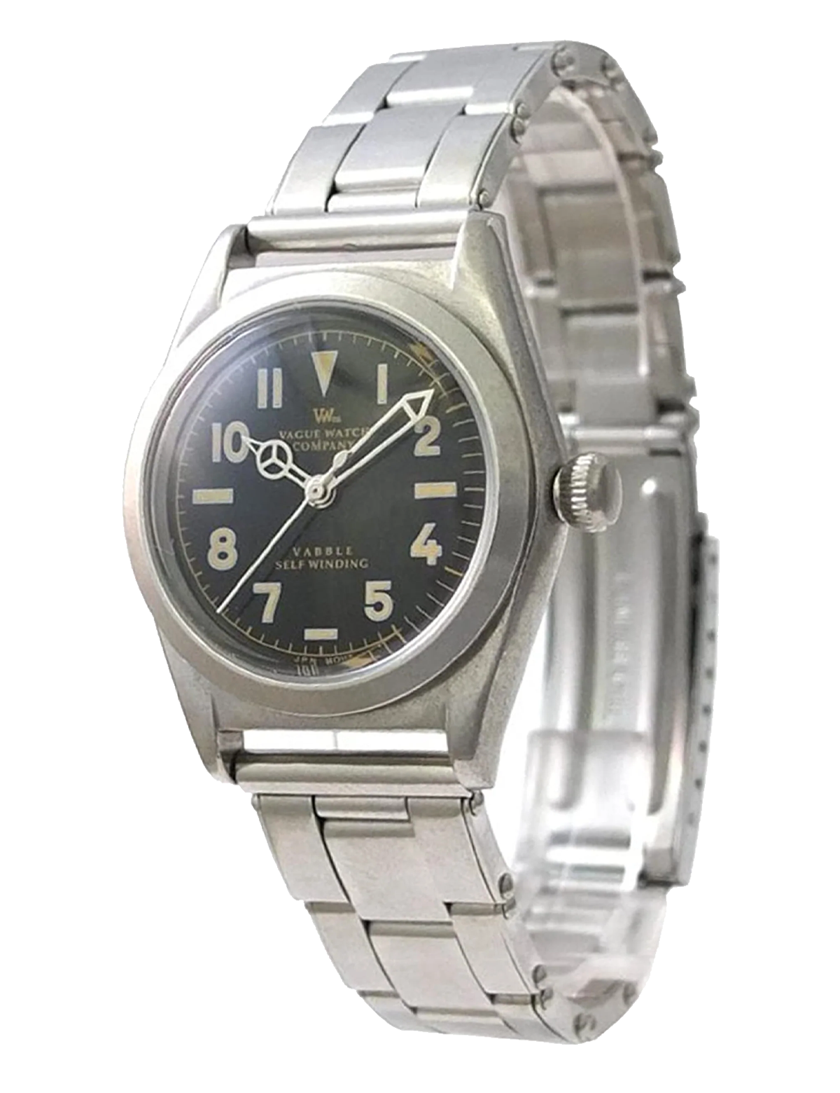 VAGUE WATCH CO. VABBLE AUTOMATIC SILVER BLACK