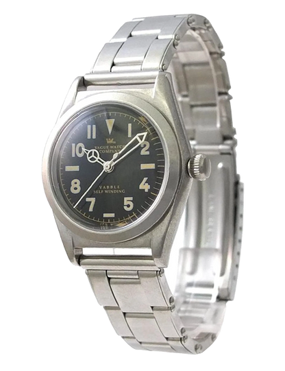 VAGUE WATCH CO. VABBLE AUTOMATIC SILVER BLACK