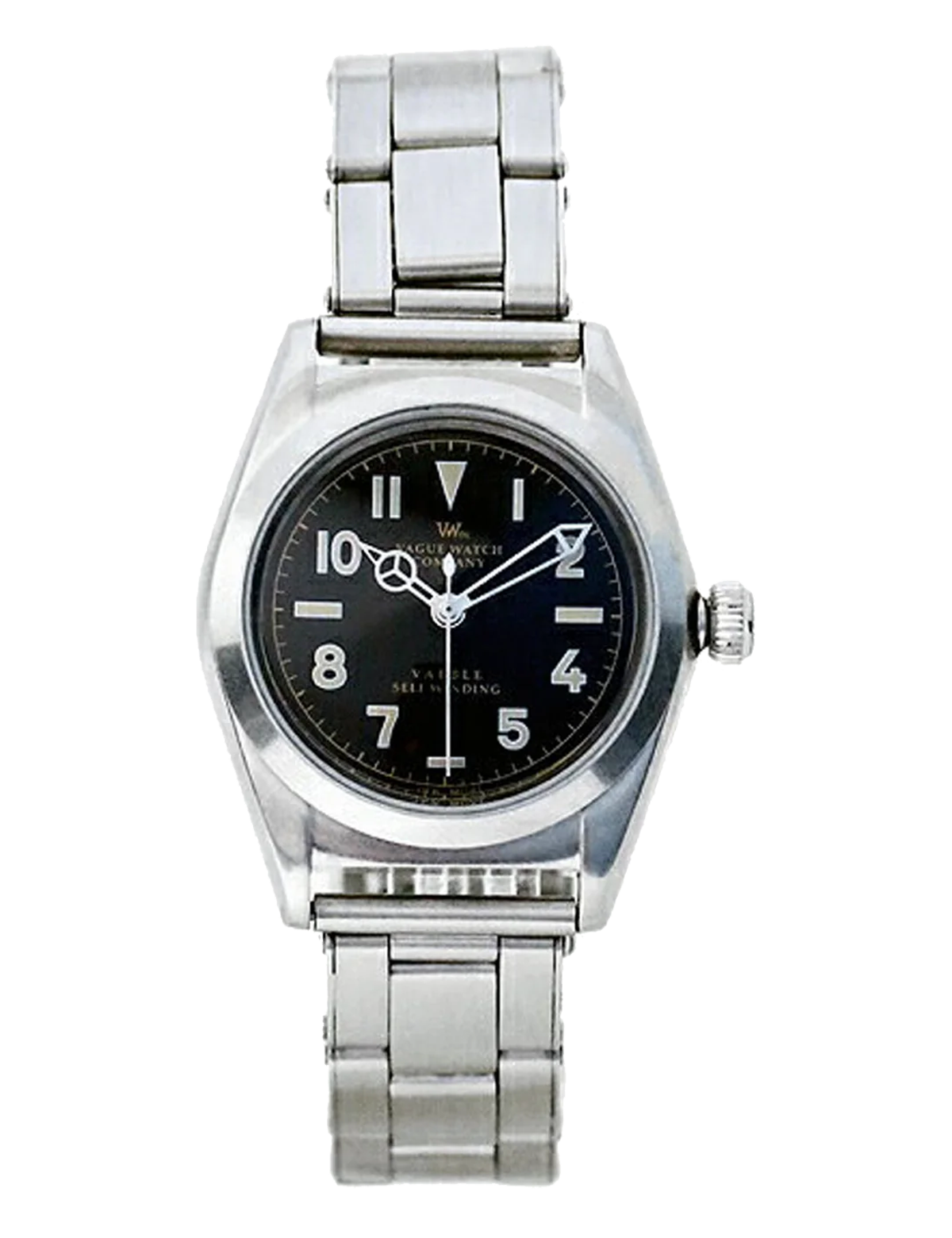 VAGUE WATCH CO. VABBLE AUTOMATIC SILVER BLACK