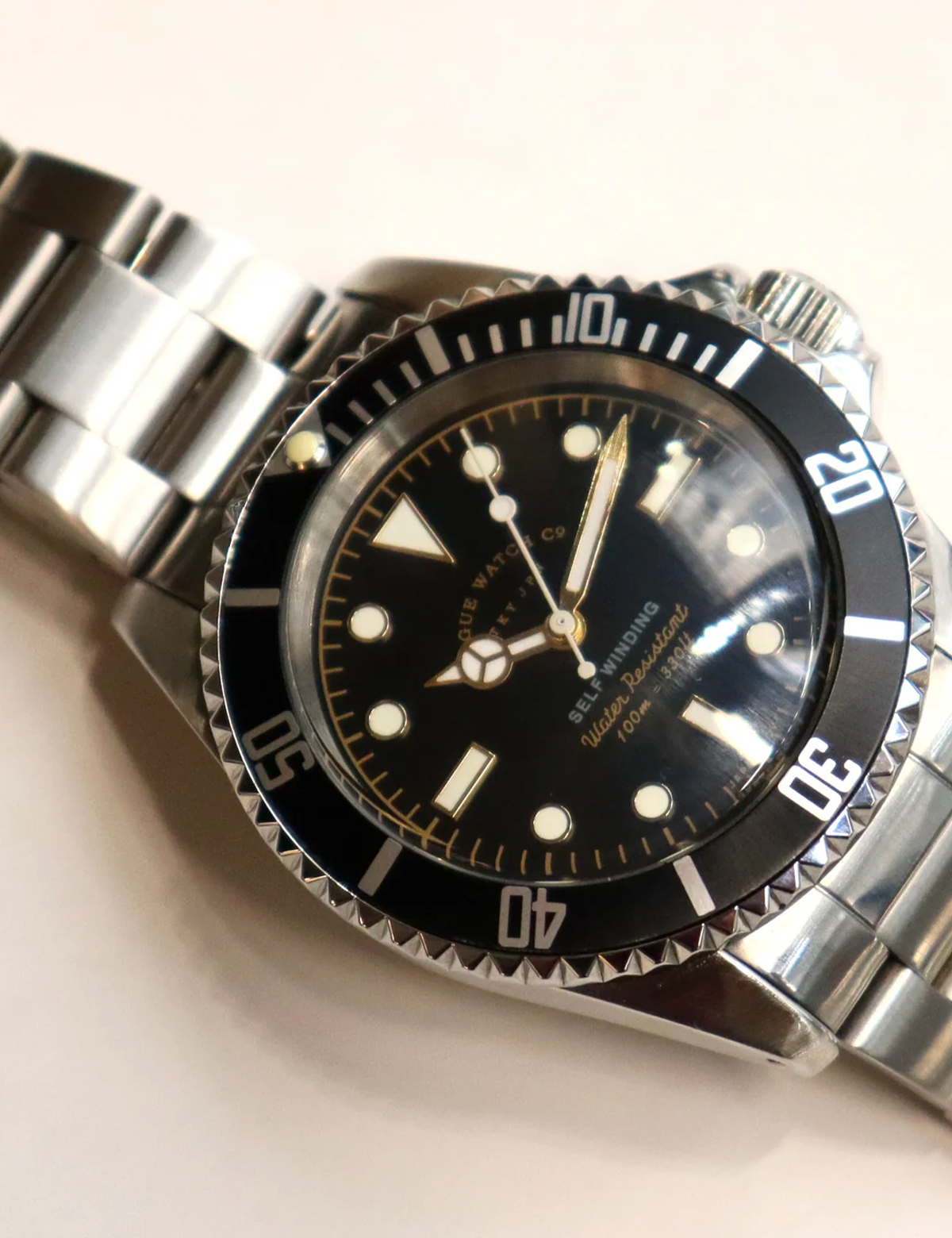 VAGUE WATCH DIVER'S SON ACIER DS-L-001SB